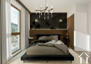 Nice 2 bedroom flat on the top floor of a new residence chamonix-mont-blanc Ref # C4915 - B407 
